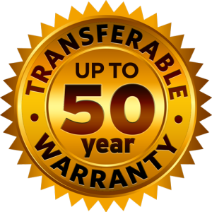 Warranty up to 50-years